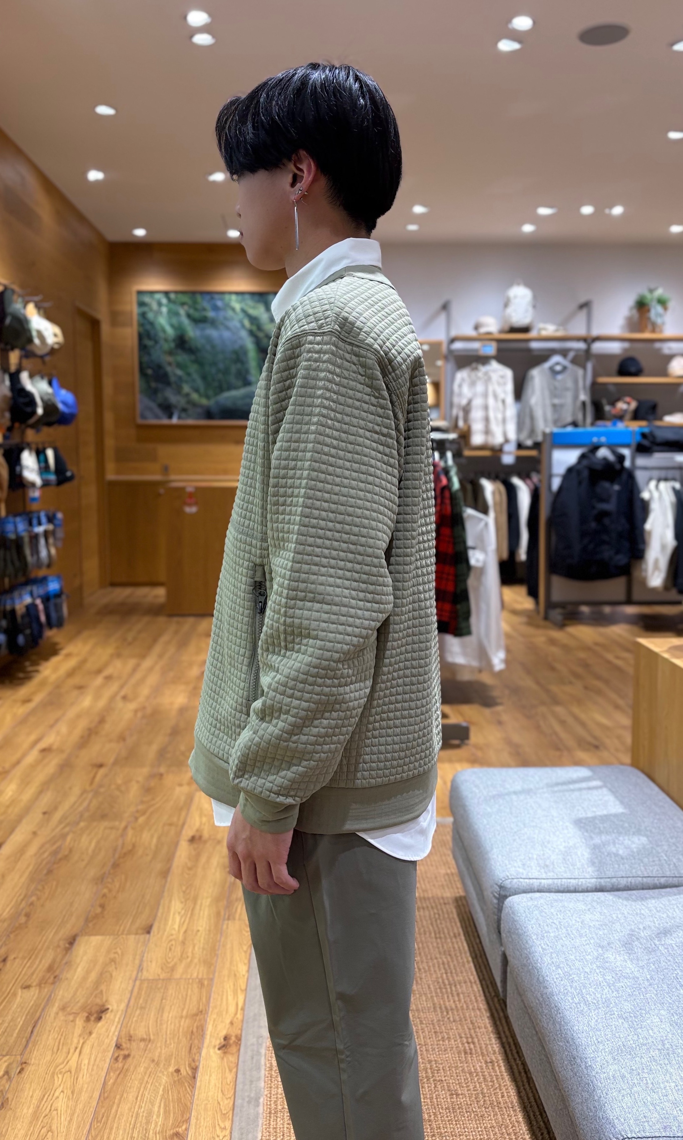予約販売】メンズ セットアップ 上下 Vネック パンツ 長袖